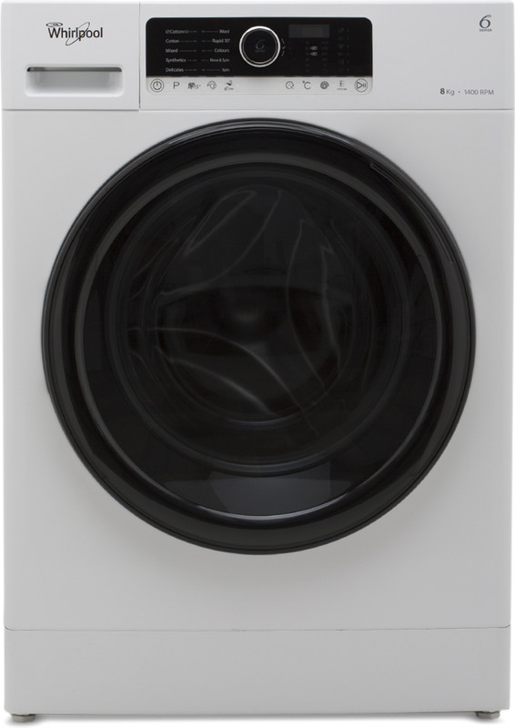 Whirlpool 8 kg Fully Automatic Front Load White(Supreme Care 8014)