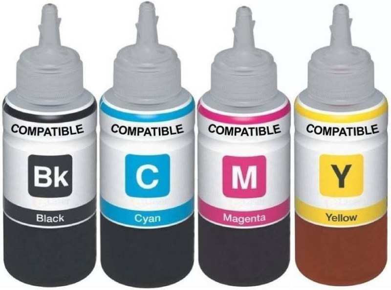 speny Refill Ink For Use In HP 970 XL & 971 XL Ink Cartridges For Use In OfficeJet Pro X476dn MFP, X476dw MFP, X576dn MFP, X576dw MFP, X451dn, X451dw, X551dw Printers - 100 ML Each Bottle Multi Color Ink Multi Color Ink Cartridge(Magenta, Cyan, Black, Yellow)
