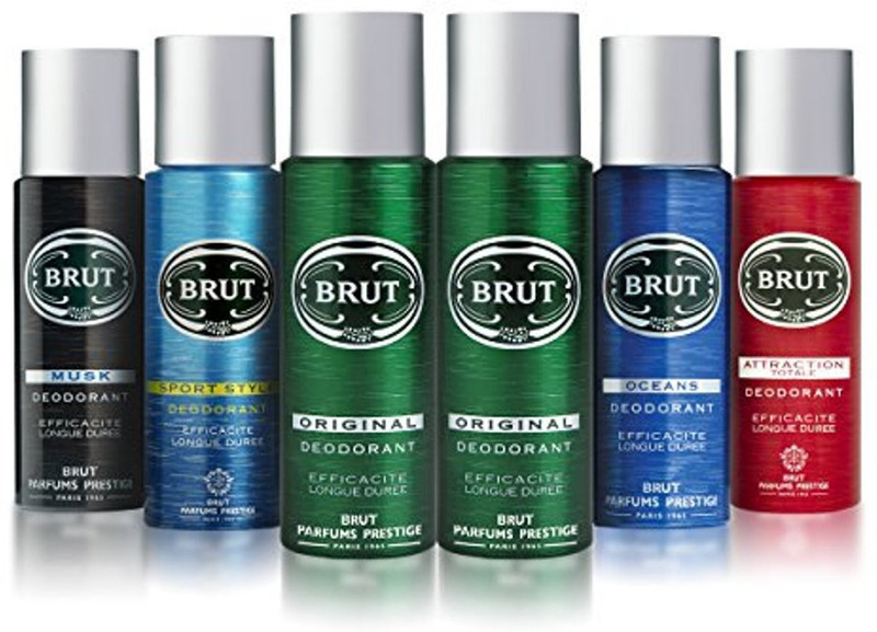 brut deo MORE Deodorant Spray  -  For Men(1200 ml, Pack of 6)