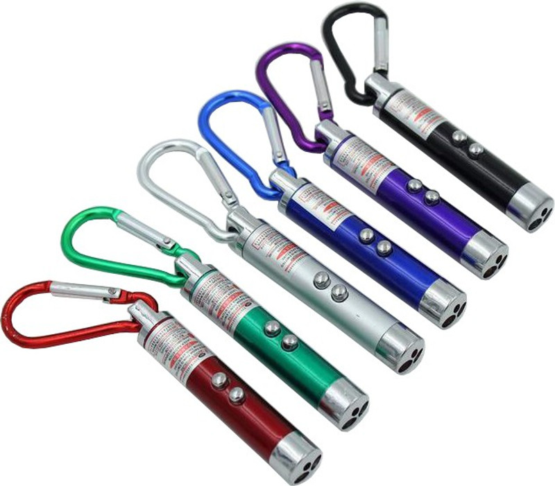 SHOPTICO 3in1 Laser Pointer 2 LED Flash light Multicolour Torch(650 nm, Red) SHOPTICO 3in1 Laser Pointer 2 LED Flash light Multicolour Torch(650 nm, Red)