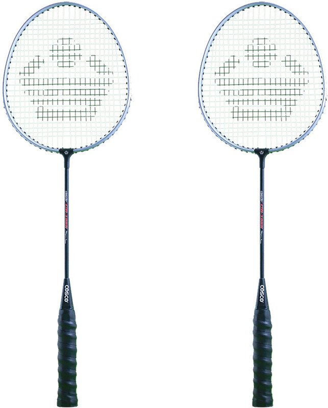 Cosco CB-150E ( Tempered Steel Shaft )Badminton Racquet Multicolor Strung Badminton Racquet(Pack of: 2, 105 g)
