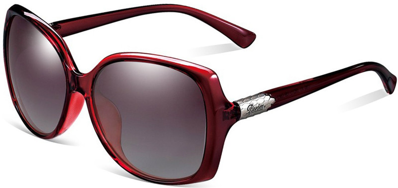 PARIM Rectangular Sunglasses(Brown)