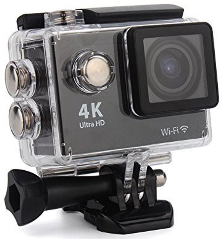 KONARRK 4K Ultra HD 12 MP WiFi Waterproof Digital Action & Sports Body only Sports & Action Camera Body only Sports & Action Camera(Silver, Black, Grey)
