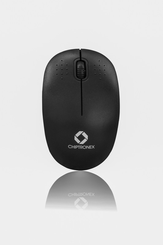 chiptronex CHMW20 Wireless Optical Mouse(2.4GHz Wireless, Black)