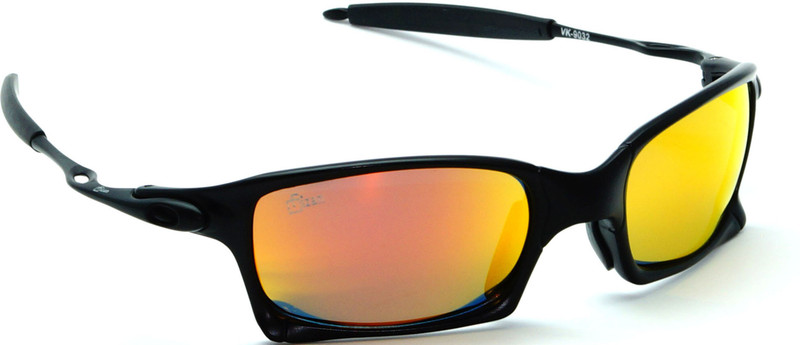 FIZAN Sports, Wrap-around Sunglasses(Orange)