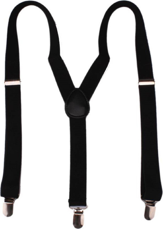 kesari Y- Back Suspenders for Men, Women, Boys, Girls(Black)