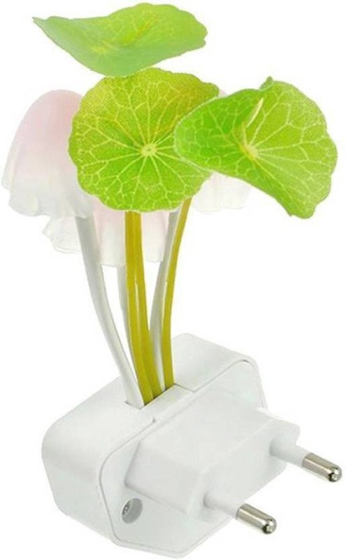 Manogyam Mushroom light autometic sensor night lamp Night Lamp(13 cm, Multicolor)