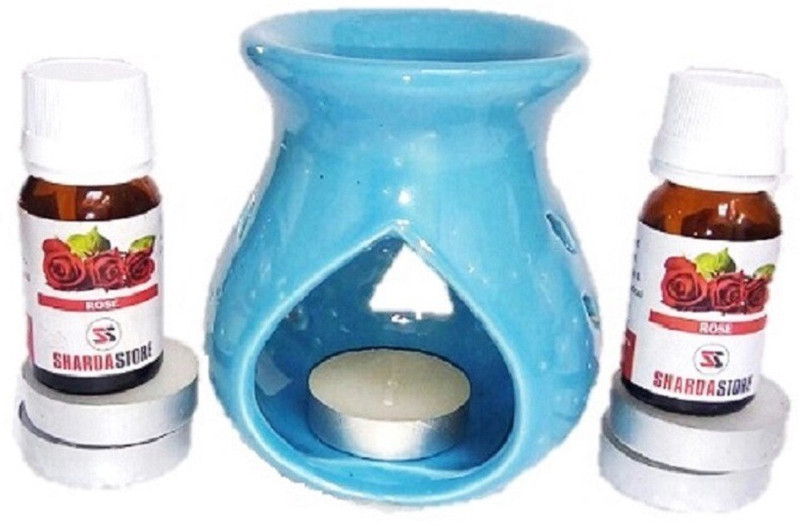 shardastoreindia Rose Aroma Oil, Diffuser Set(30 ml)