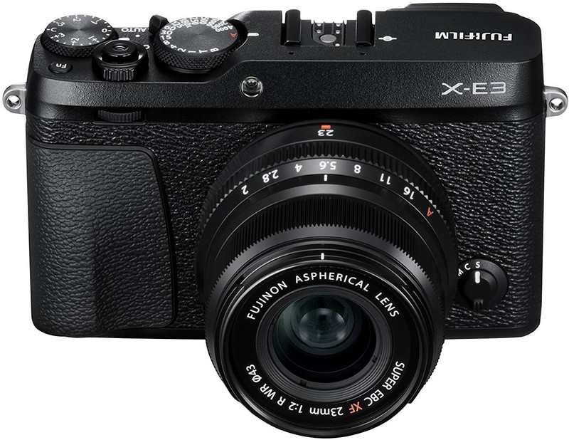 Fujifilm X-E3 Black with XF 23 mm F2 R WR Mirrorless Camera Kit(Black)
