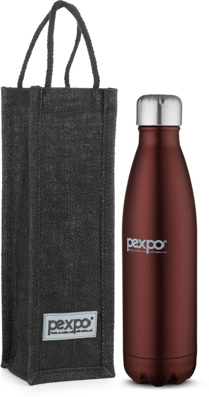 pexpo Ideale Electro Cola Stainless Steel vacuum insulated flask 500 ml Flask(Pack of 1, Maroon)