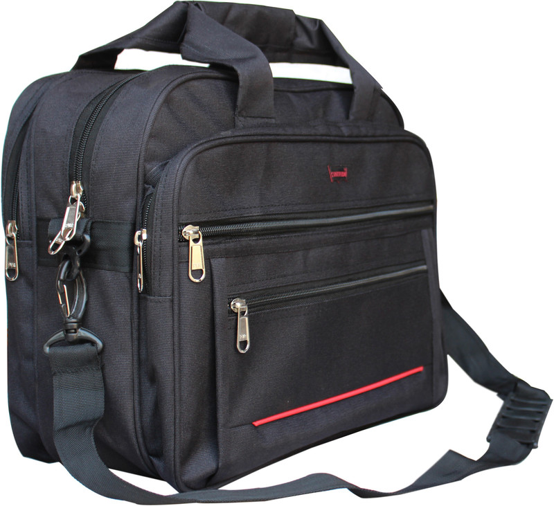 costfide 15.6 inch Laptop Messenger Bag(Black)
