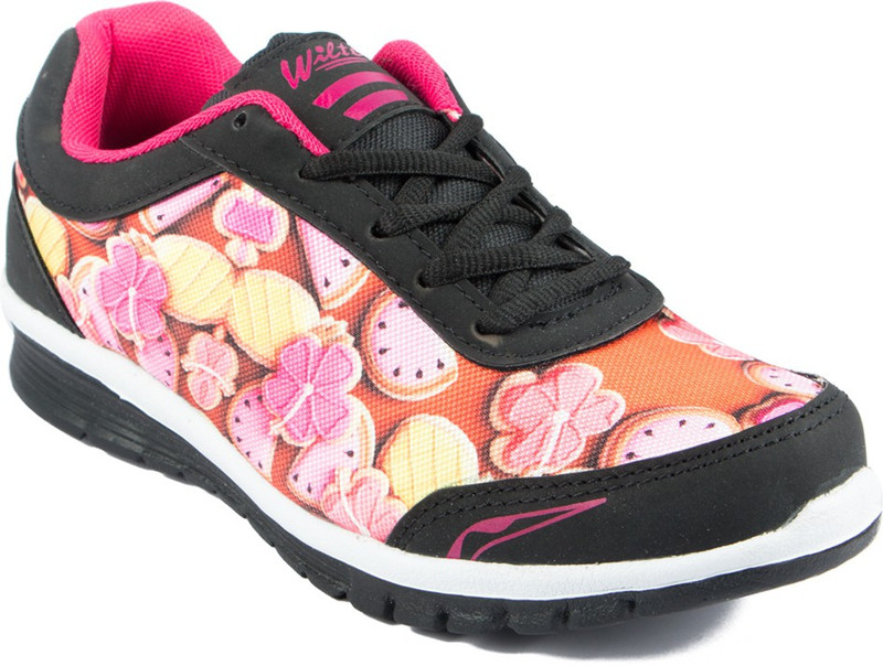Asian Running Shoes For Women(Black, Pink) Asian Running Shoes For Women(Black, Pink)
