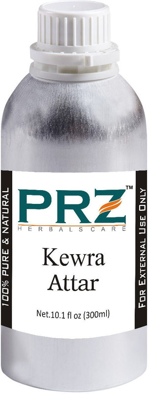 PRZ Kewra Attar For Unisex (300 ML) - Pure Natural Premium Quality Perfume (Non-Alcoholic) Floral Attar(Kewda)