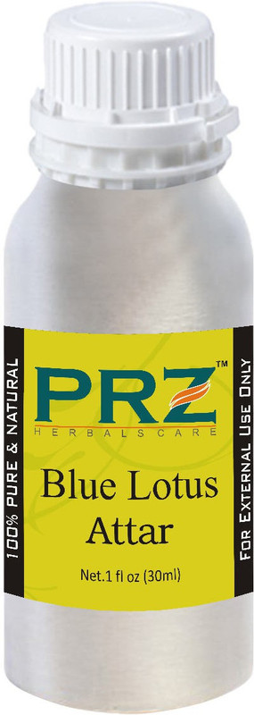 PRZ Blue Lotus Attar For Unisex (30 ML) - Pure Natural Premium Quality Perfume (Non-Alcoholic) Floral Attar(Blue Lotus)