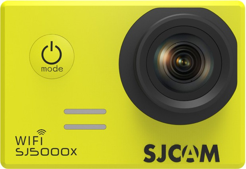 SJCAM 4K SJ5000X Elite WiFi 4K 24fps 2K30fps Gyro Sports DV 2.0 LCD NTK96660 Diving 30m Waterproof Sports and Action Camera(Yellow, 12 MP)