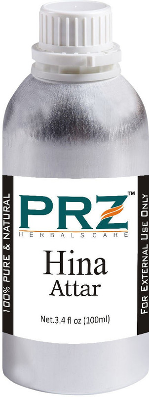 PRZ Hina Attar For Unisex (100 ML) - Pure Natural Premium Quality Perfume (Non-Alcoholic) Floral Attar(Floral)
