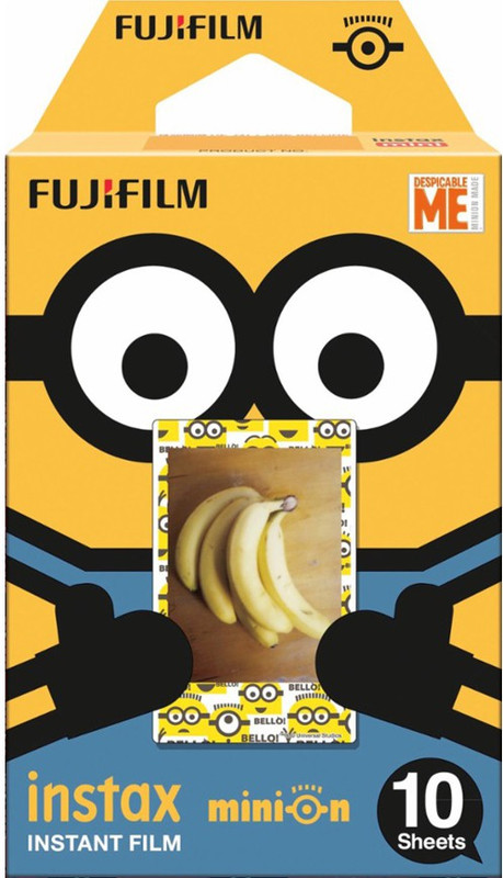 Fujifilm Instax Minion Mini ( 10X1) Film Roll(Yes 800 ISO Pack of 1)