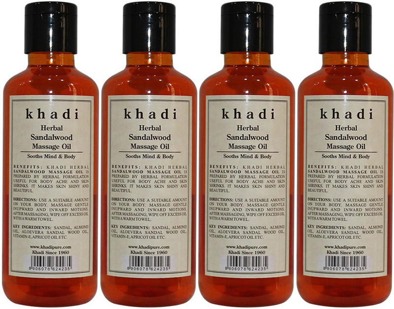 Khadi Herbal Sandalwood Massage Oil(840 ml)