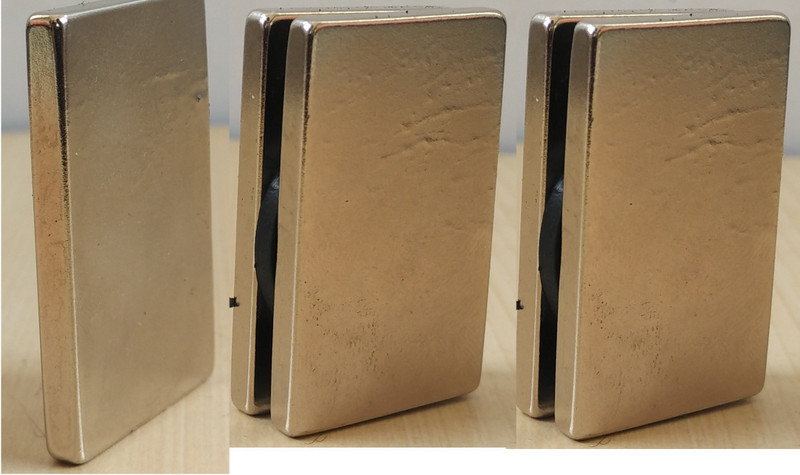 planmystudy Neodymium N52 Grade Super Strong Magnet 40mmx25mmx4mm Set of 5