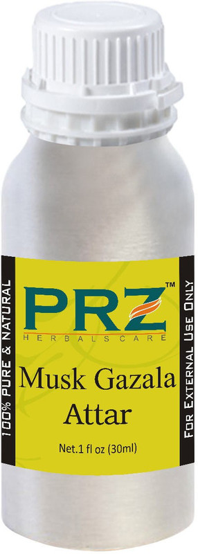 PRZ Musk Gazala Attar For Unisex (30 ML) - Pure Natural Premium Quality Perfume (Non-Alcoholic) Floral Attar(Floral)