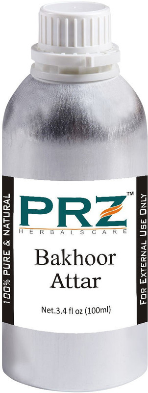 PRZ Bakhoor Attar For Unisex (100 ML) - Pure Natural Premium Quality Perfume (Non-Alcoholic) Floral Attar(Islamic Bakhur)
