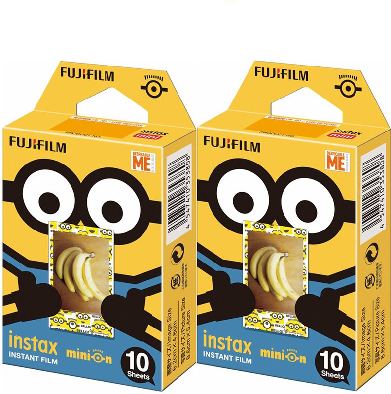 Fujifilm Instax Minion Mini X2 Film Roll(Yes 800 ISO Pack of 1)