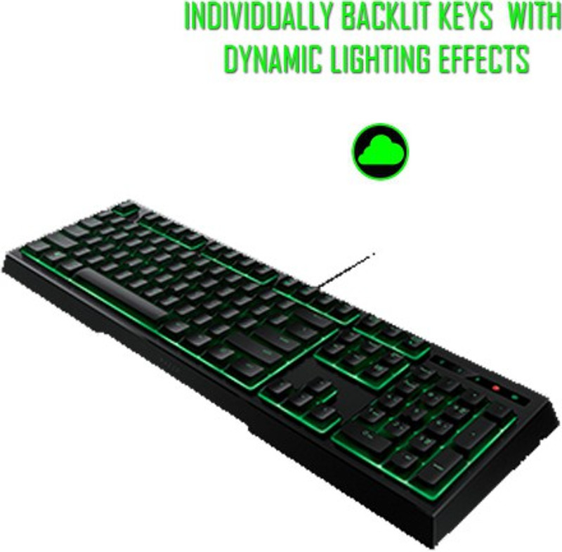 Razer Ornata - Expert Membrane Wired USB Gaming Keyboard(Black)