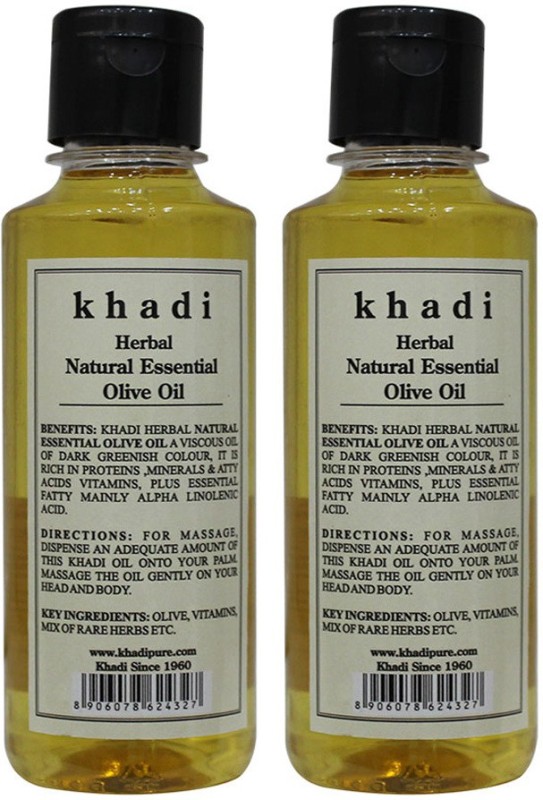 Khadi Herbal Natural Essential Olive Oil(420 ml)