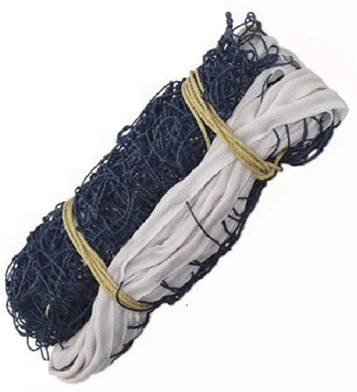 TIMA Nylon Volleyball Court Net Standard Size Volleyball Net(Multicolor)