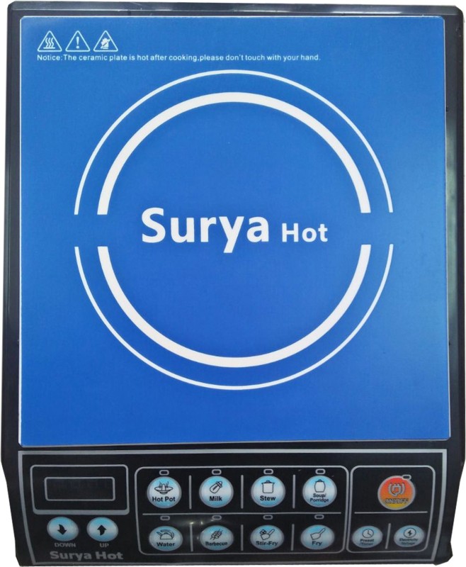 Surya SH-001 Induction Cooktop(Blue, Black, Push Button)