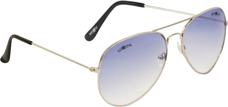 Amour Aviator Sunglasses(Blue)