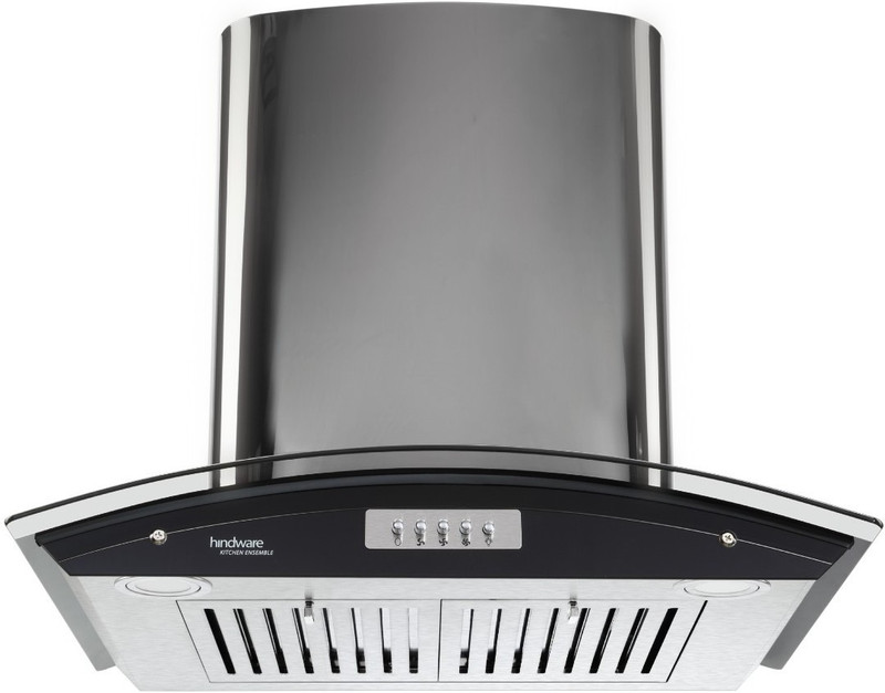 Hindware Delfina Plus 60 CM Wall Mounted Chimney(Inox 1100 CMH)
