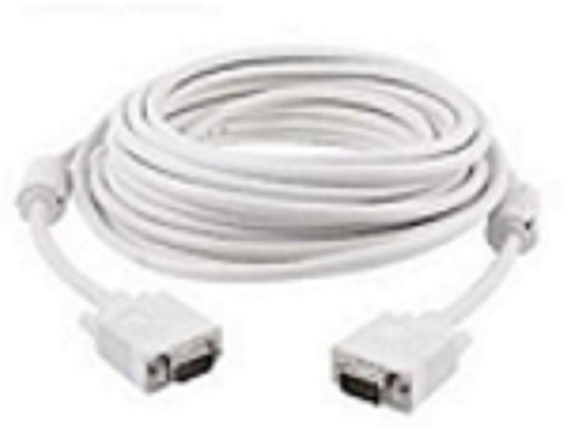 REDBEK  TV-out Cable VGA Cable(White&Blue, For Computer, 5 m)