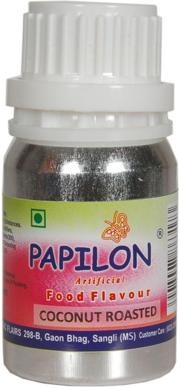 Papilon Concentrated Artificial Food Flavour, Coconut Roasted (O.S.)50 ml Coconut Liquid Food Essence(50 ml)