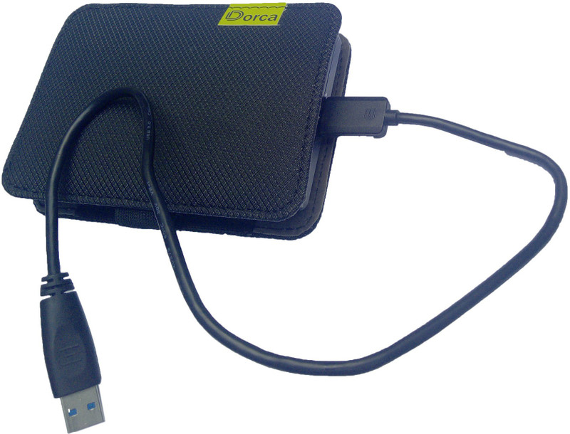 dorca 2.5 inch slim shock resistant external hard disk pouch bag case wallet 2.5 inch Hard Disk Pouch(For Seagate 2 TB Wired External Hard Disk Drive, WD Elements 2.5 inch 2 TB External Hard Drive, Seagate Backup Plus Slim 1 TB Wired External Hard Disk Drive, WD Elements 2.5 inch 1 TB External Hard 