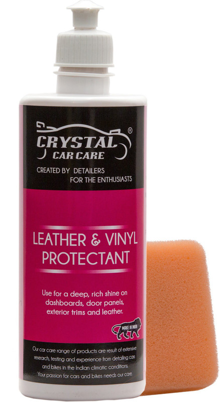 crystal car care LEATHER & VINYL PROTECTANT CLVBP0300 Vehicle Interior Cleaner(300 g)