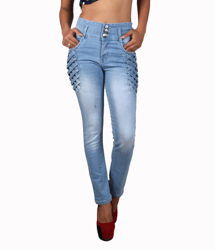 Mystix Slim Women Light Blue Jeans