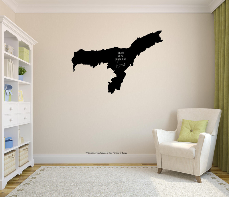 peacockirde Large Wall Decal  Sticker(Pack of 1)