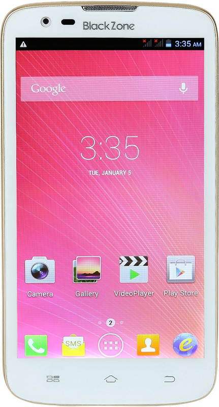 BlackZone Eco Android (Gold, 4 GB)(512 MB RAM)