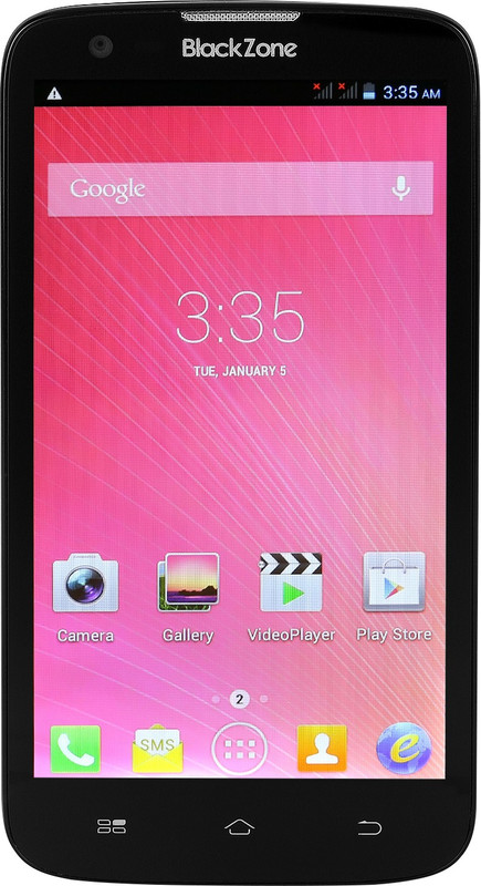 BlackZone Eco Android (Black, 4 GB)(512 MB RAM)
