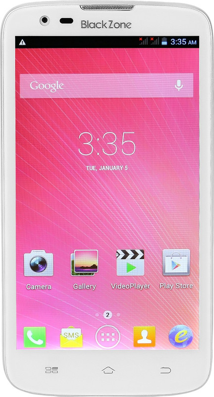 BlackZone Eco Android (White, 4 GB)(512 MB RAM)