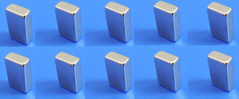 planmystudy Neodymium N52 Grade Super Strong Magnet 20mmx12mmx6mm set of 10