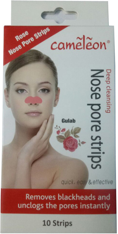 Cameleon Rose Deep Cleansing Nose Pore strips(12 ml)