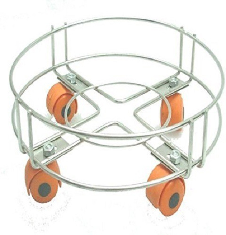 Surya malwa Gas Cylinder Trolley(Silver)