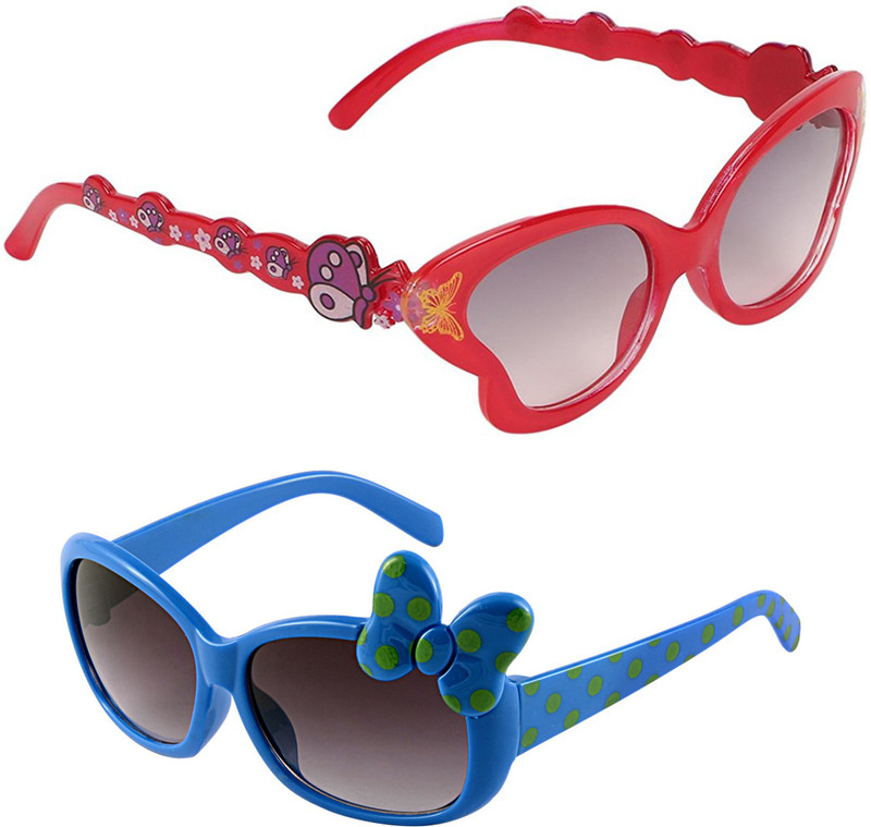 Amour Oval, Rectangular Sunglasses(For Boys & Girls)