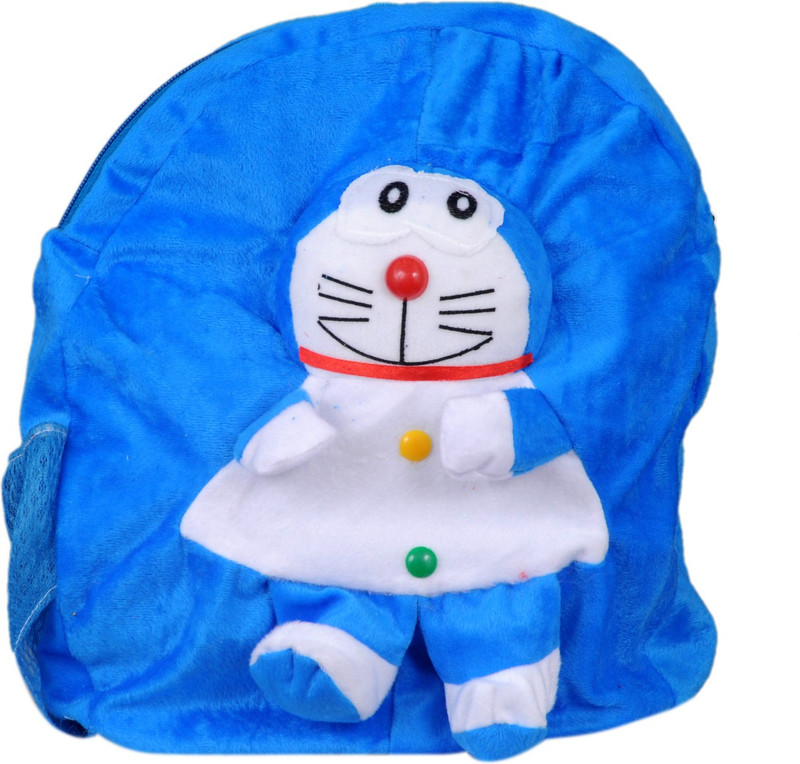 99leylo Doraemon School Bag Plush Bag(Multicolor, 7 L)