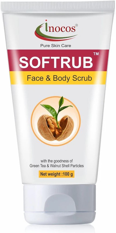 inocos SOFTRUB Face & Boday Scrub(100 g)