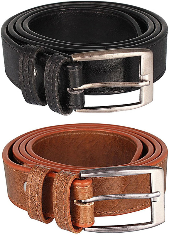 london fashion Men Brown Artificial Leather Belt