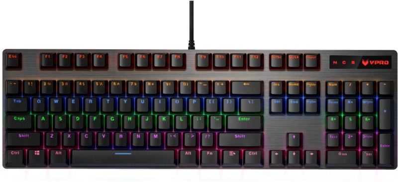 Rapoo V500 pro Wired USB Gaming Keyboard(Black)