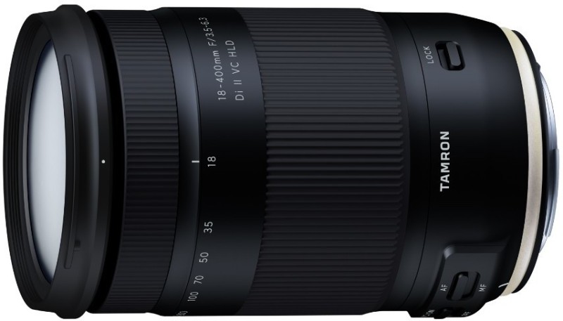 Tamron 18-400mm F/3.5-6.3 Di II VC HLD Lens for Canon DSLR Camera  Lens(Black, 18 – 400)